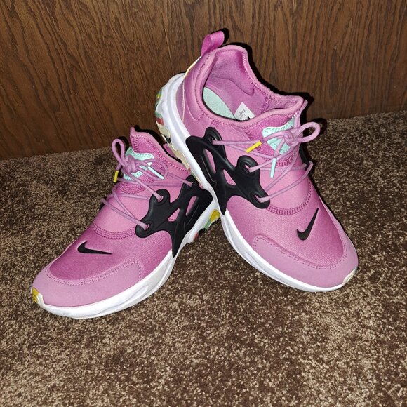 Nike React Presto MC (GS) Shoes Cosmic Fuchsia-Camo - Picture 8 of 9